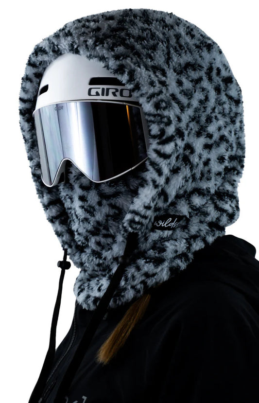 Winter Lambswool Face Mask Windproof Thermal Neck Warmer