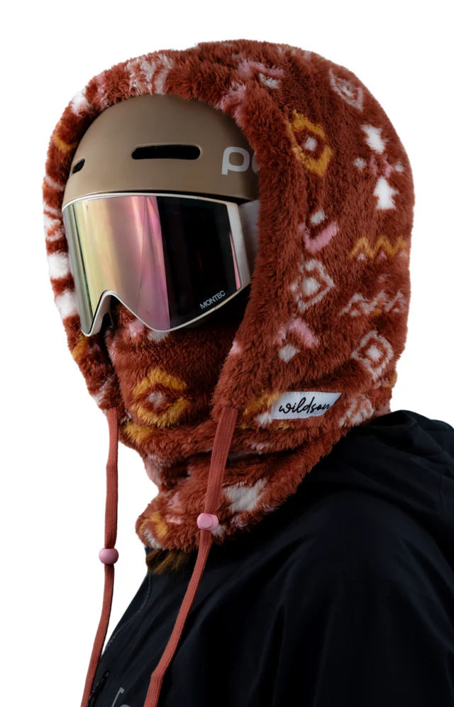 Winter Lambswool Face Mask Windproof Thermal Neck Warmer