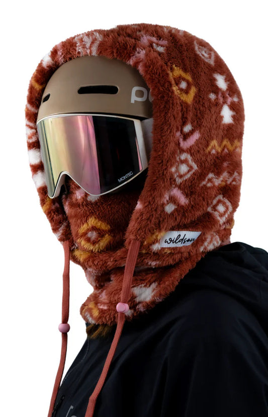 Winter Lambswool Face Mask Windproof Thermal Neck Warmer