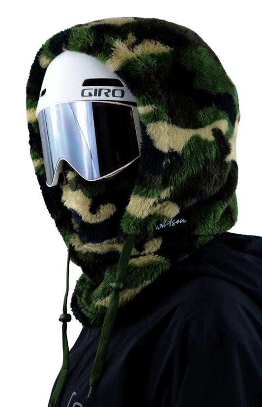 Winter Lambswool Face Mask Windproof Thermal Neck Warmer