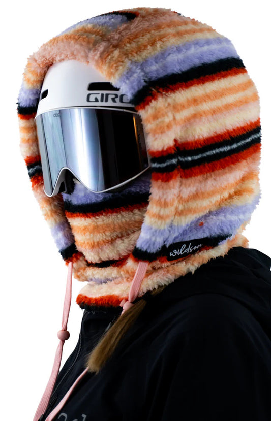 Winter Lambswool Face Mask Windproof Thermal Neck Warmer
