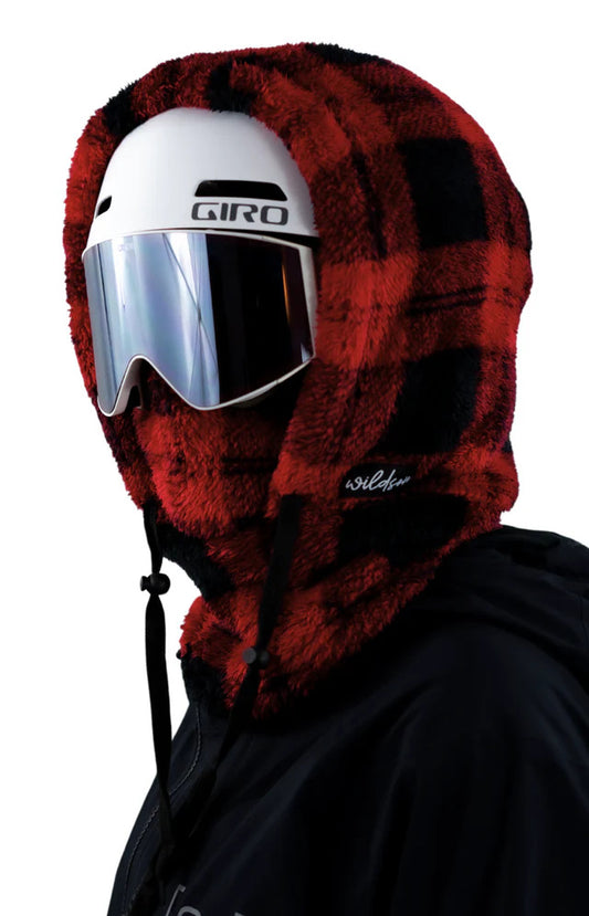 Winter Lambswool Face Mask Windproof Thermal Neck Warmer