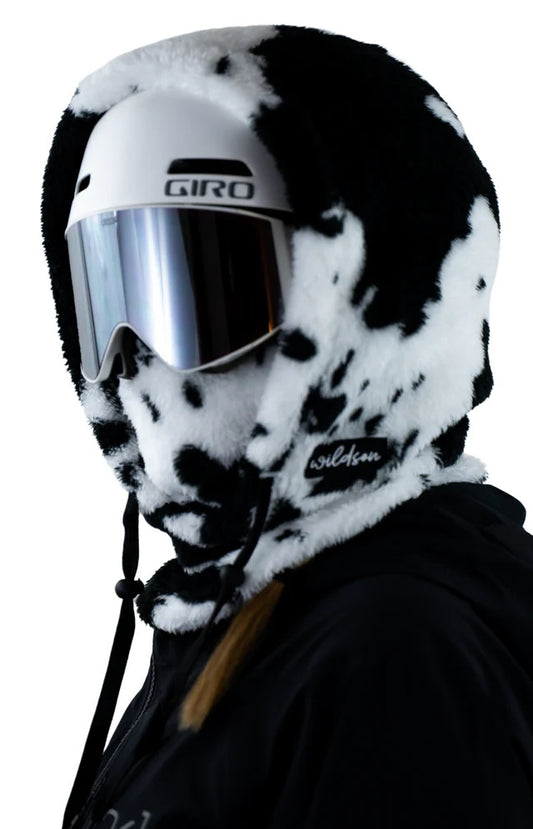 Winter Lambswool Face Mask Windproof Thermal Neck Warmer