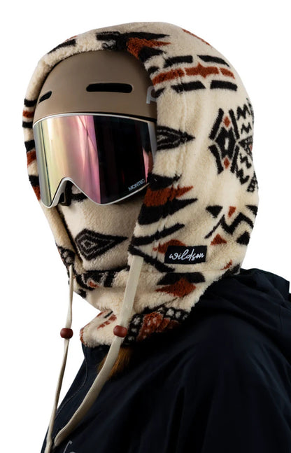 Winter Lambswool Face Mask Windproof Thermal Neck Warmer