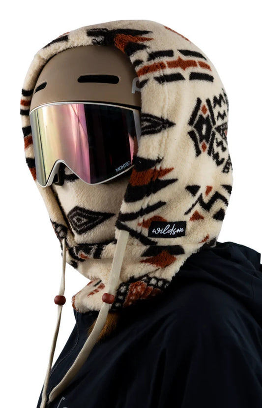 Winter Lambswool Face Mask Windproof Thermal Neck Warmer