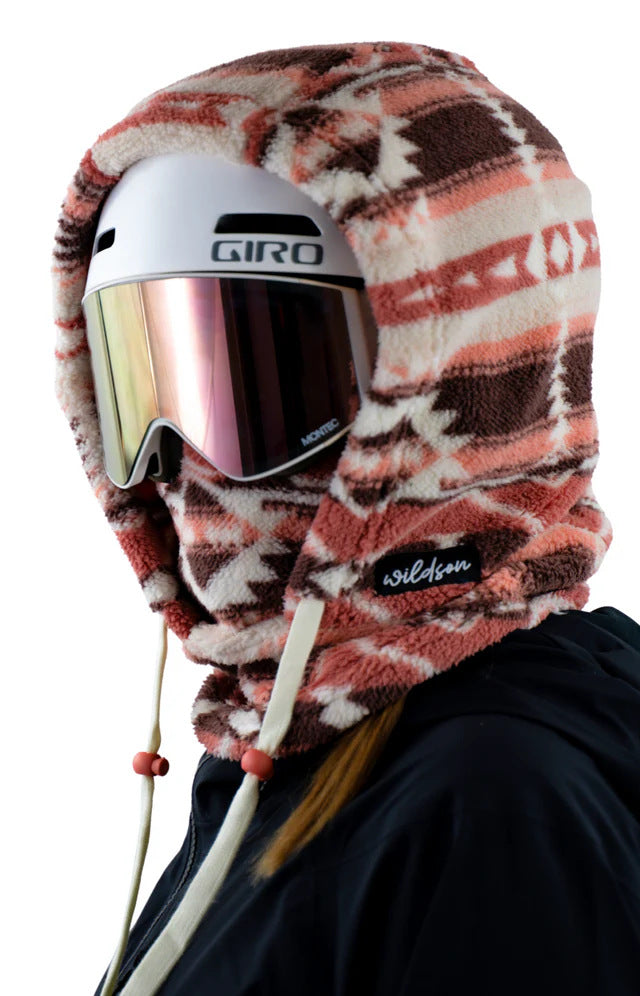 Winter Lambswool Face Mask Windproof Thermal Neck Warmer