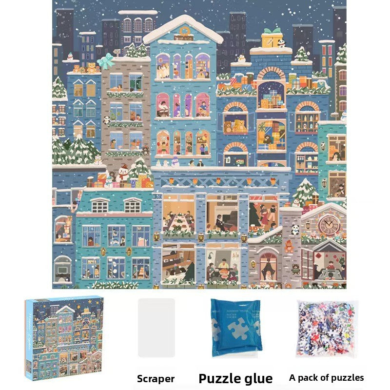 Winter Lights Puzzle