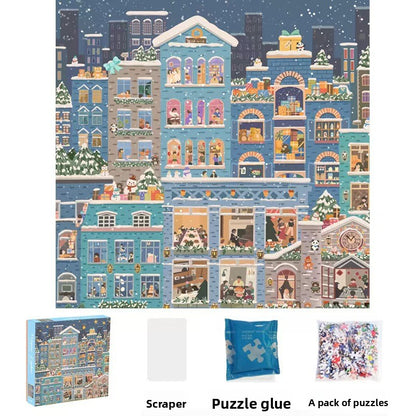 Winter Lights Puzzle