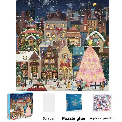 Winter Lights Puzzle
