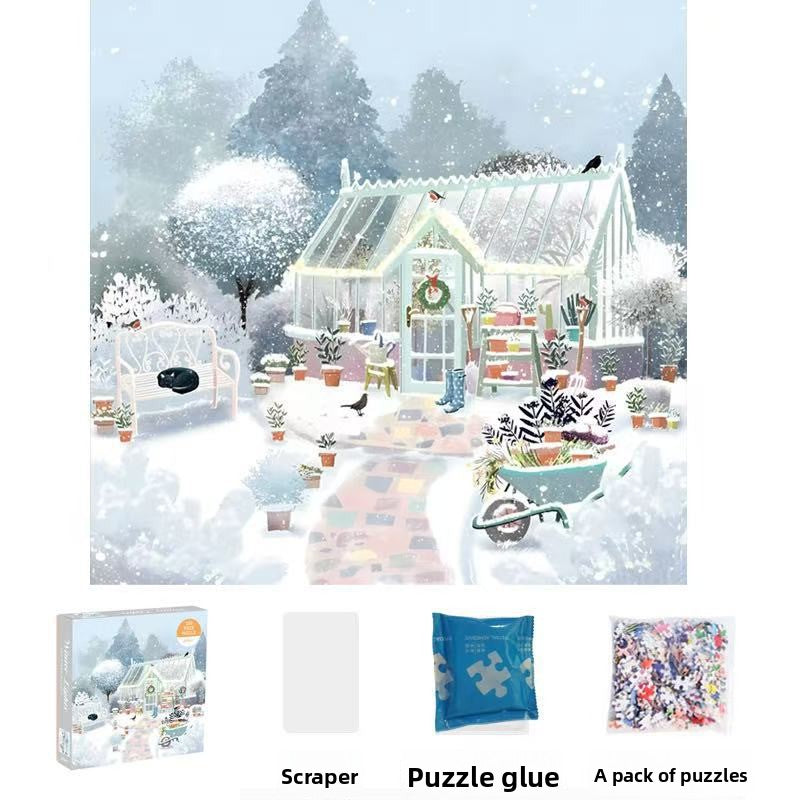 Winter Lights Puzzle