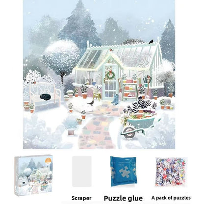 Winter Lights Puzzle