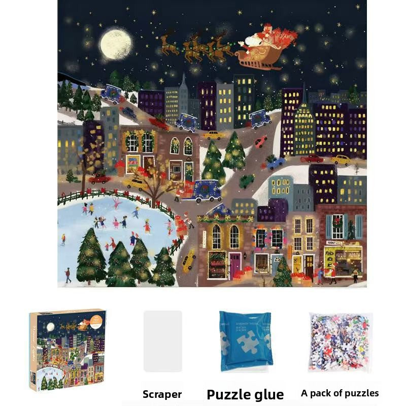 Winter Lights Puzzle