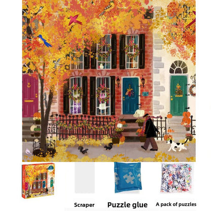 Winter Lights Puzzle