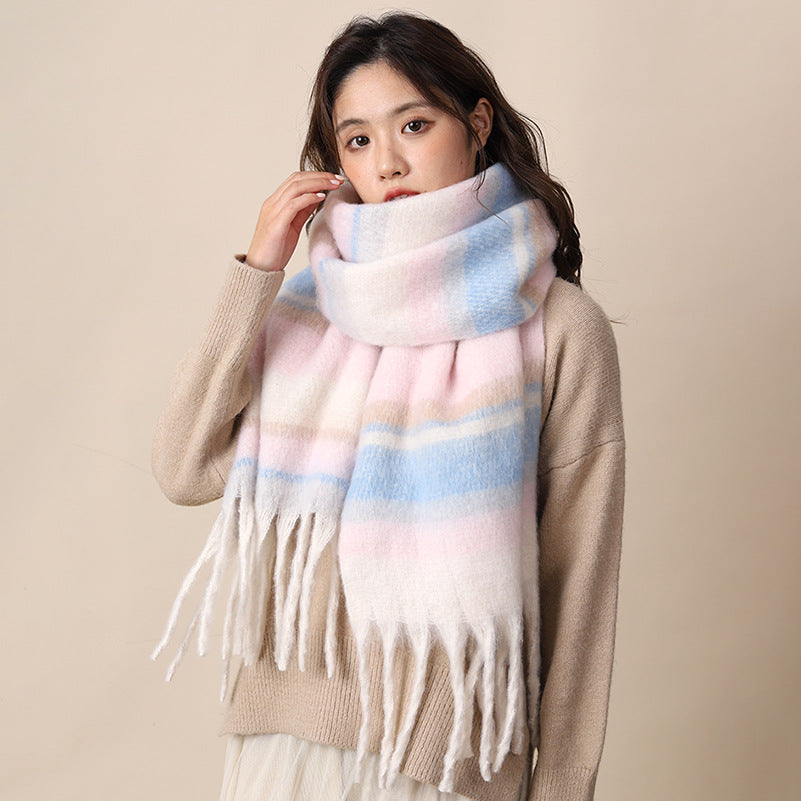 Winter Mohair Scarf