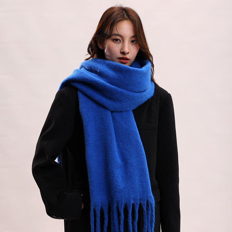 Winter Mohair Scarf