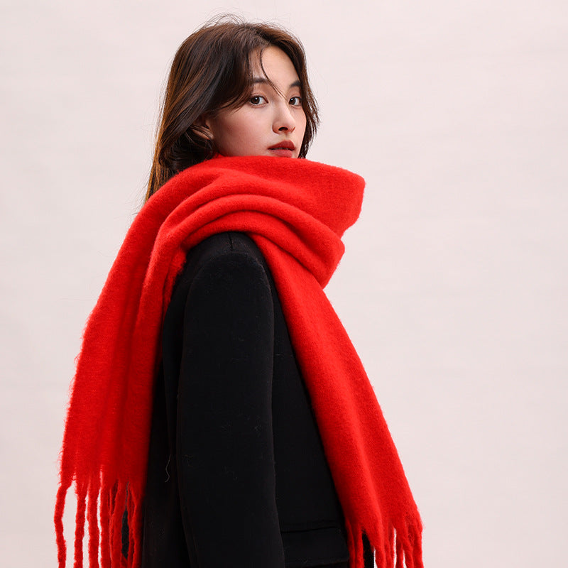 Winter Mohair Scarf