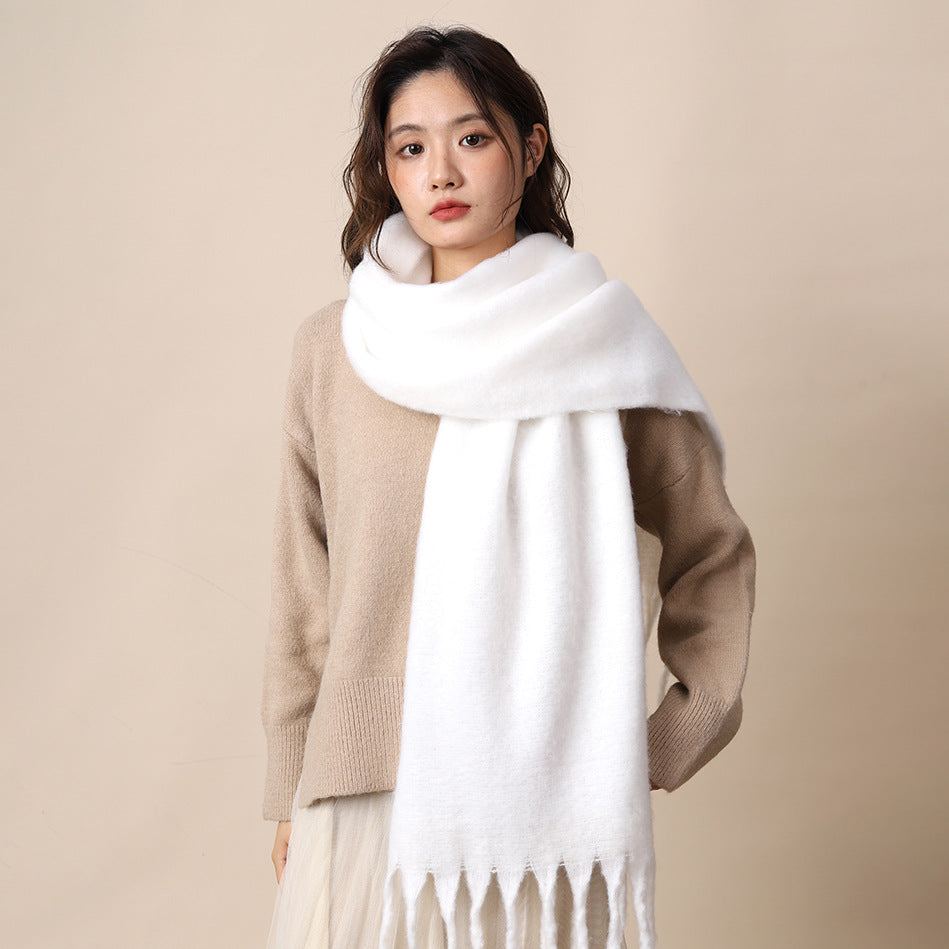 Winter Mohair Scarf