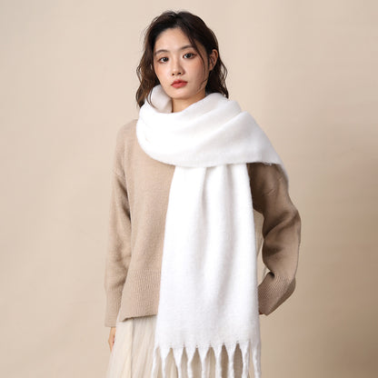 Winter Mohair Scarf
