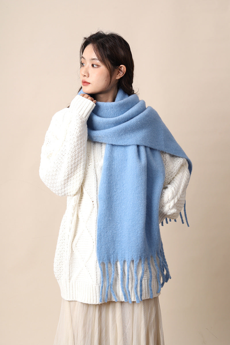 Winter Mohair Scarf