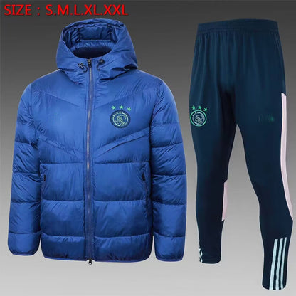 Winter overcoat football training uniform