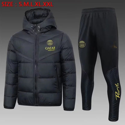 Winter overcoat football training uniform