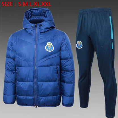 Winter overcoat football training uniform