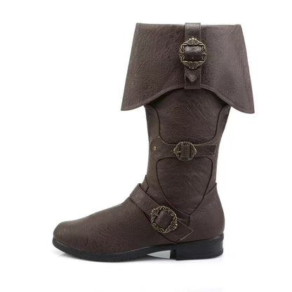 Winter Round Toe Side Zipper Boots