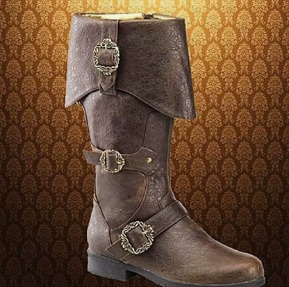 Winter Round Toe Side Zipper Boots