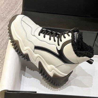 Winter Snow Boot White Sneakers
