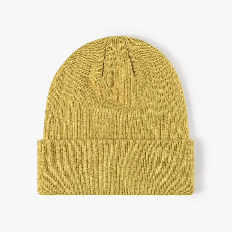Winter Warm Double-Layer Knitted Beanie for Men and Women