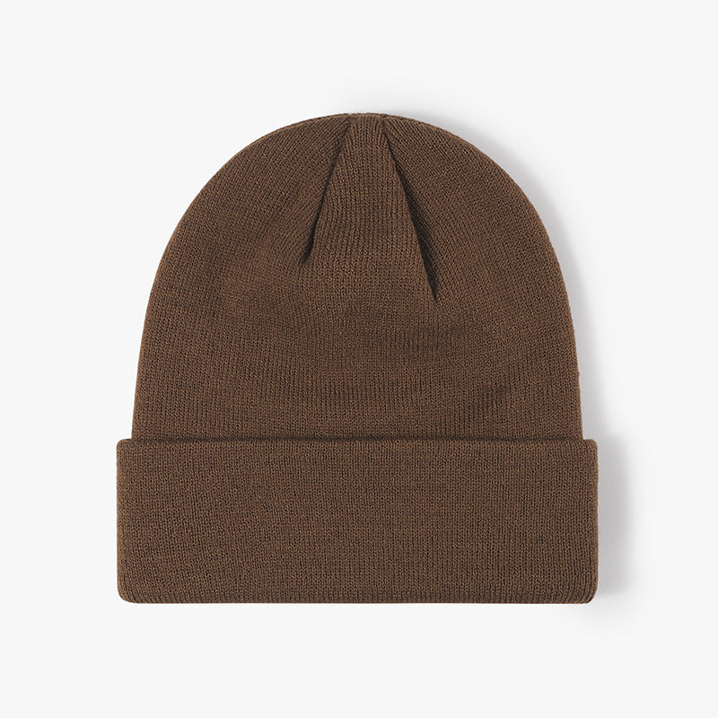 Winter Warm Double-Layer Knitted Beanie for Men and Women
