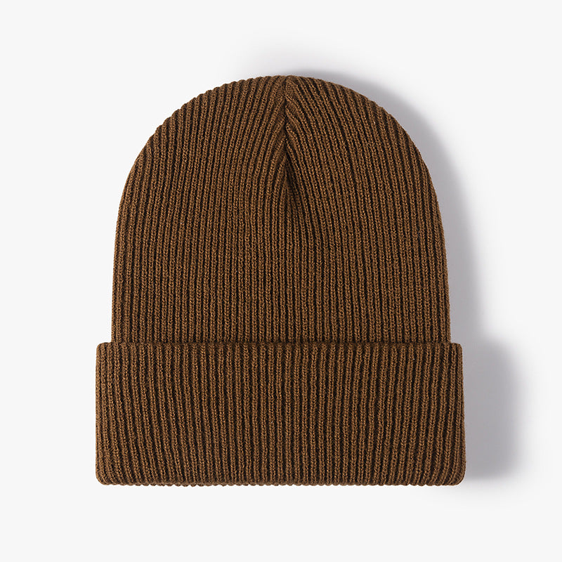 Winter Warm Double-Layer Knitted Beanie for Men and Women