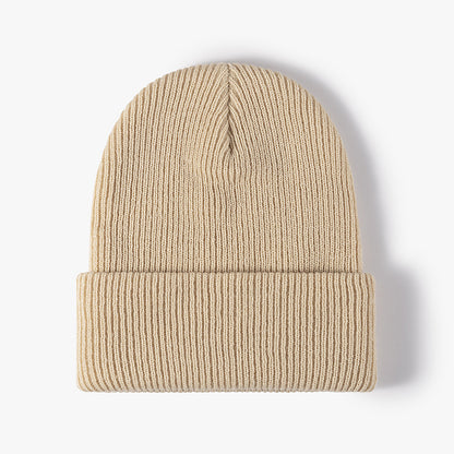 Winter Warm Double-Layer Knitted Beanie for Men and Women