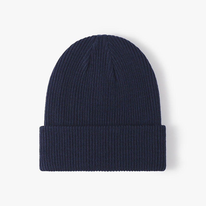 Winter Warm Double-Layer Knitted Beanie for Men and Women