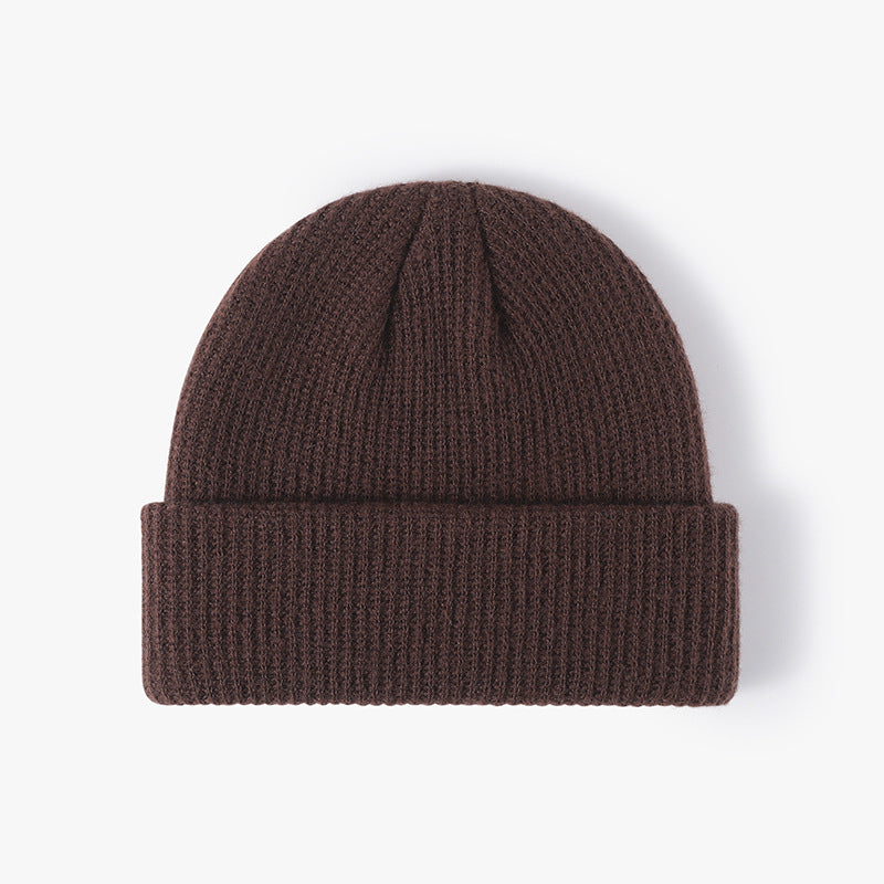 Winter Warm Double-Layer Knitted Beanie for Men and Women