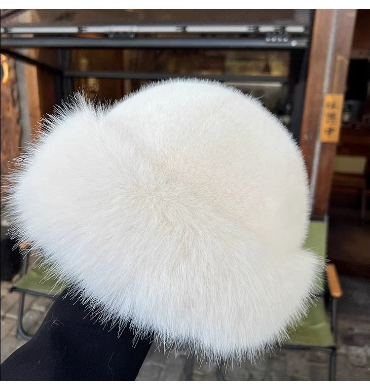 Winter Warm Imitation Fur Bucket Hat