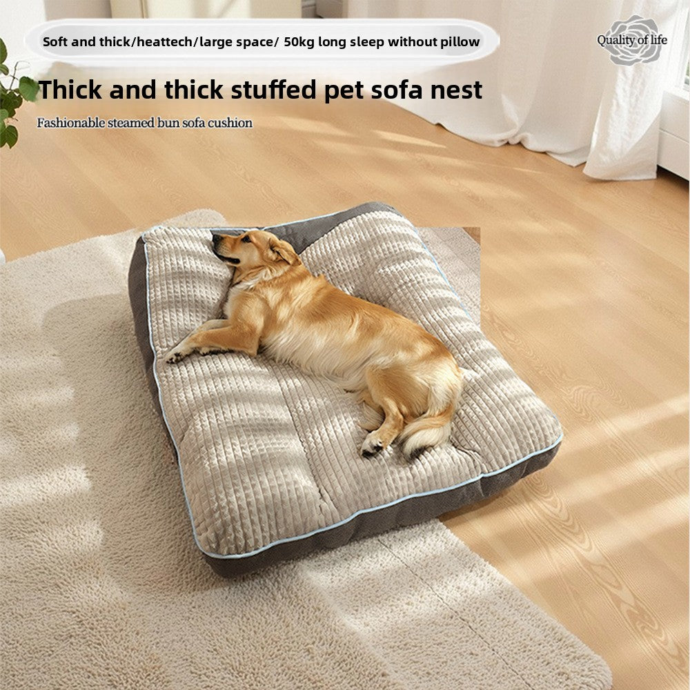 Winter-warm large sofa