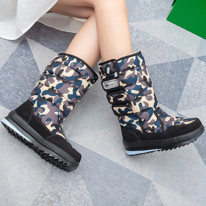 Winter Warm Snow Boots Outdoor Anti-Slip Cotton Shoes