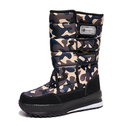 Winter Warm Snow Boots Outdoor Anti-Slip Cotton Shoes
