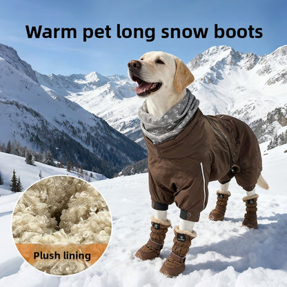 Winter Waterproof Anti-Slip Pet Dog Boots