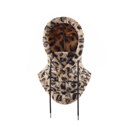 Winter Windproof Cycling Hat with Neck Scarf