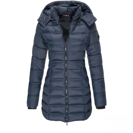 Winter Women's Mid-Length Cotton Coat