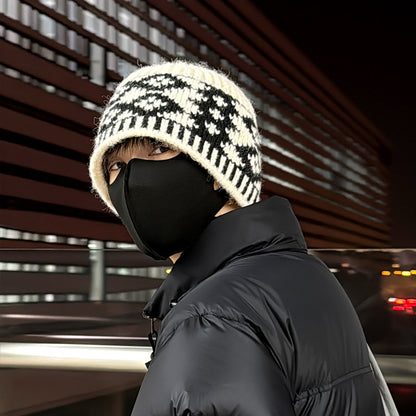 Winter Wool Blend Knitted Beanie