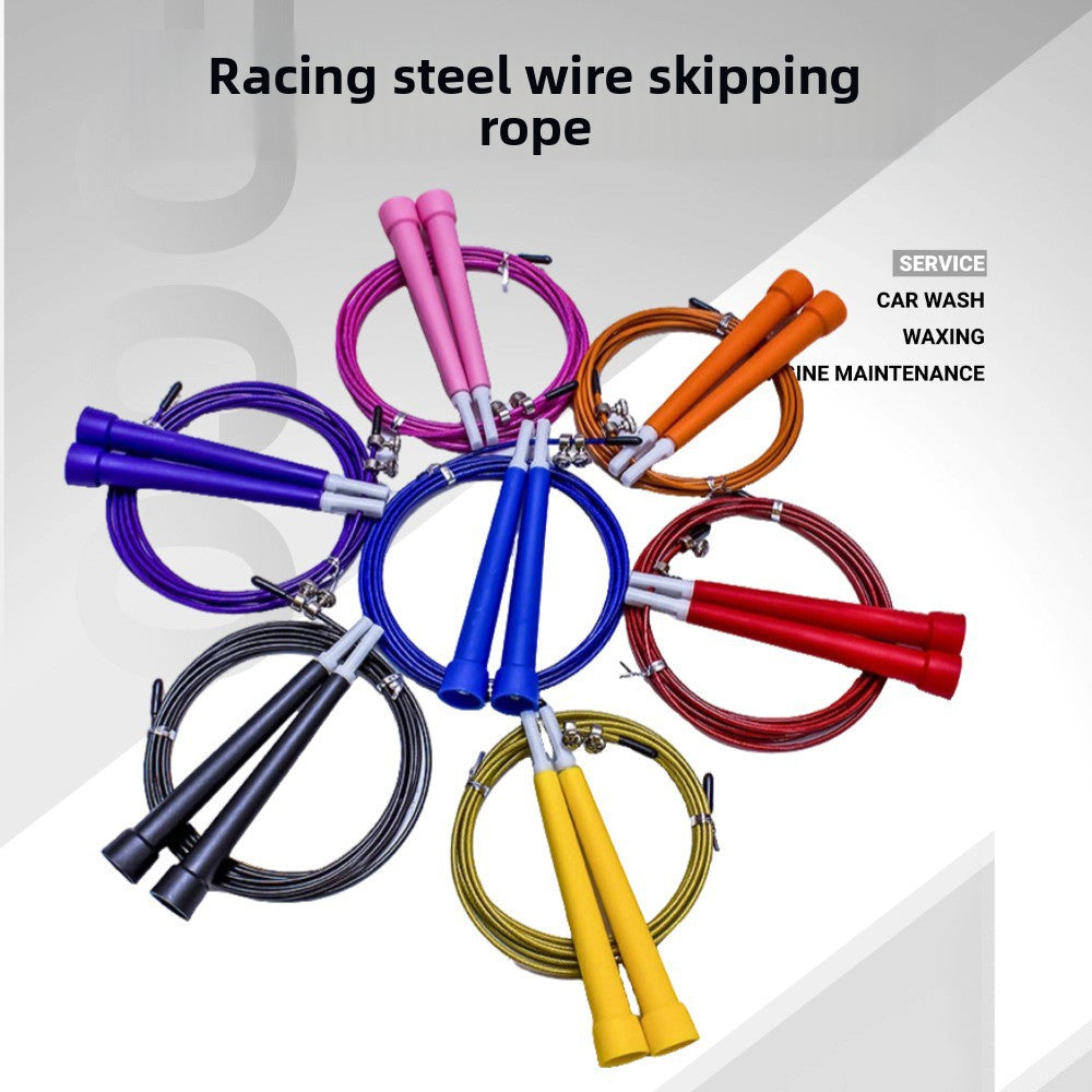 Wire jump rope