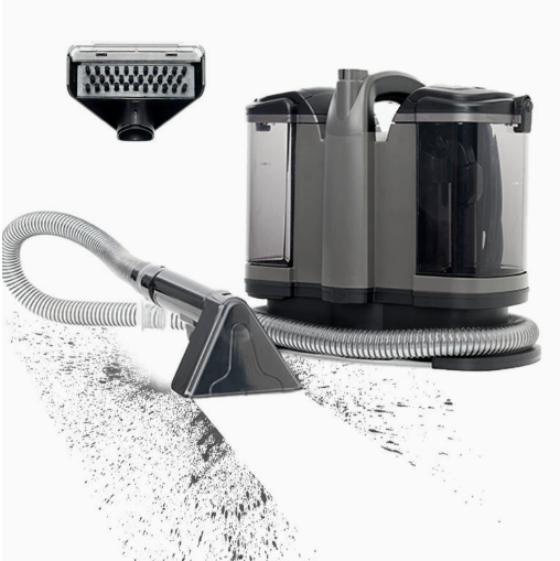 Wired Fabric Cleaning Machine with Spray Brush and Suction