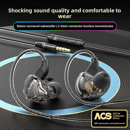 Wired Gaming Headphones with Heavy Bass