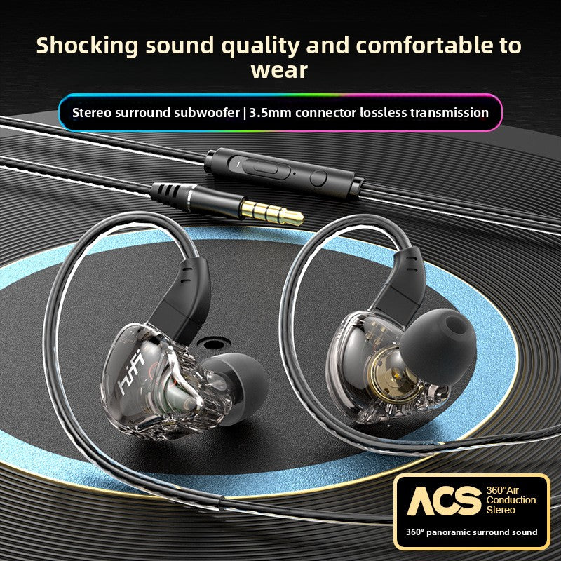 Wired Gaming Headphones with Heavy Bass