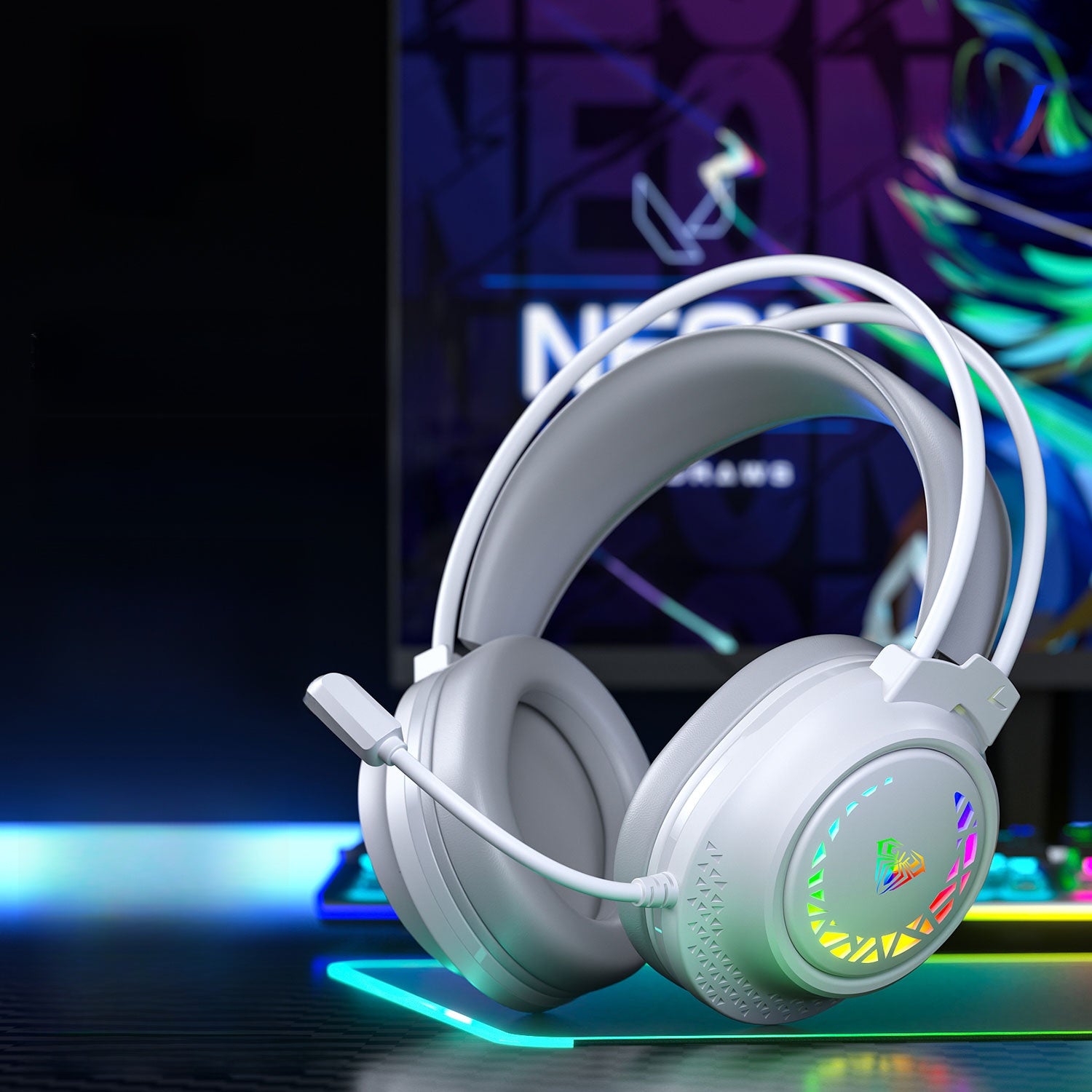 Wired Gaming Headset with Noise Cancellation