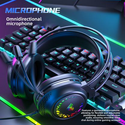 Wired Gaming Headset with Noise Cancellation