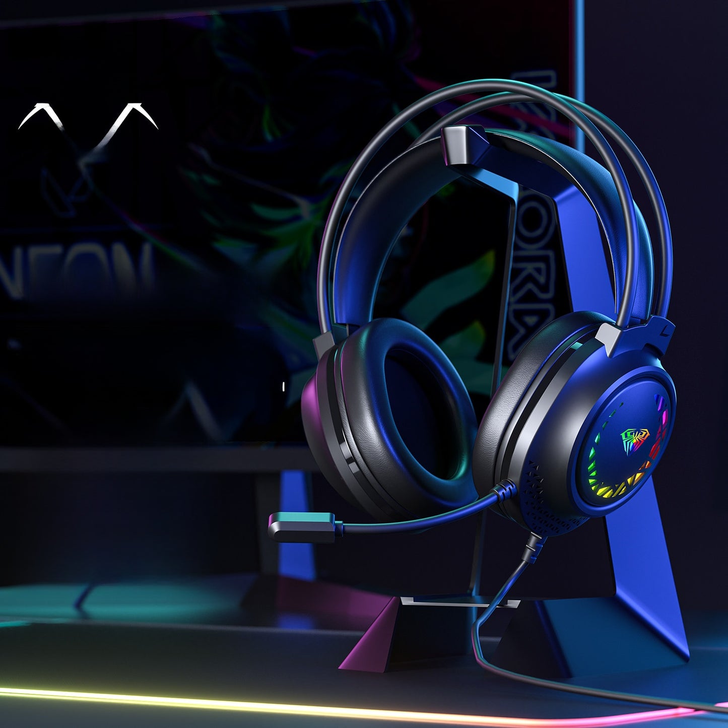 Wired Gaming Headset with Noise Cancellation